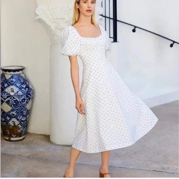 Antonio melani Gloria Family Matching
Puff Sleeve Swiss Dot dress size 14 - Picture 3 of 13